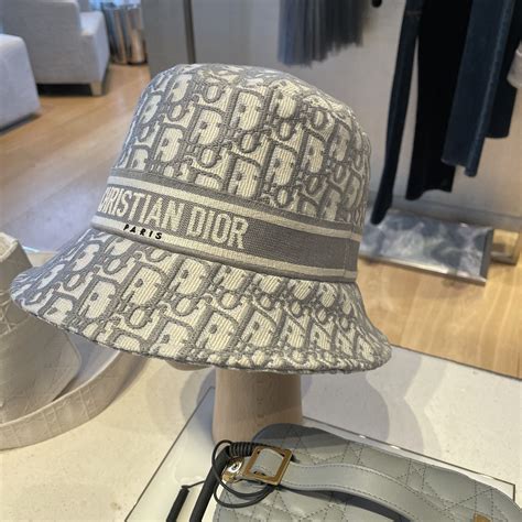 white dior bucket hat|dior bucket hat men.